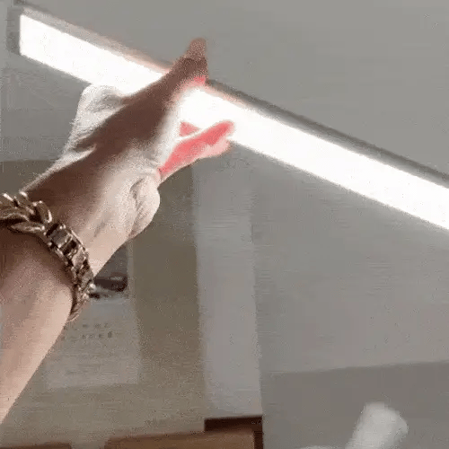 Iluminare pentru dulapuri/sub mobilier, reîncărcabilă, pachet 2 bucăți – 3 temperaturi de culoare și 5 niveluri de luminozitate, senzor de mișcare, autonomie îndelungată