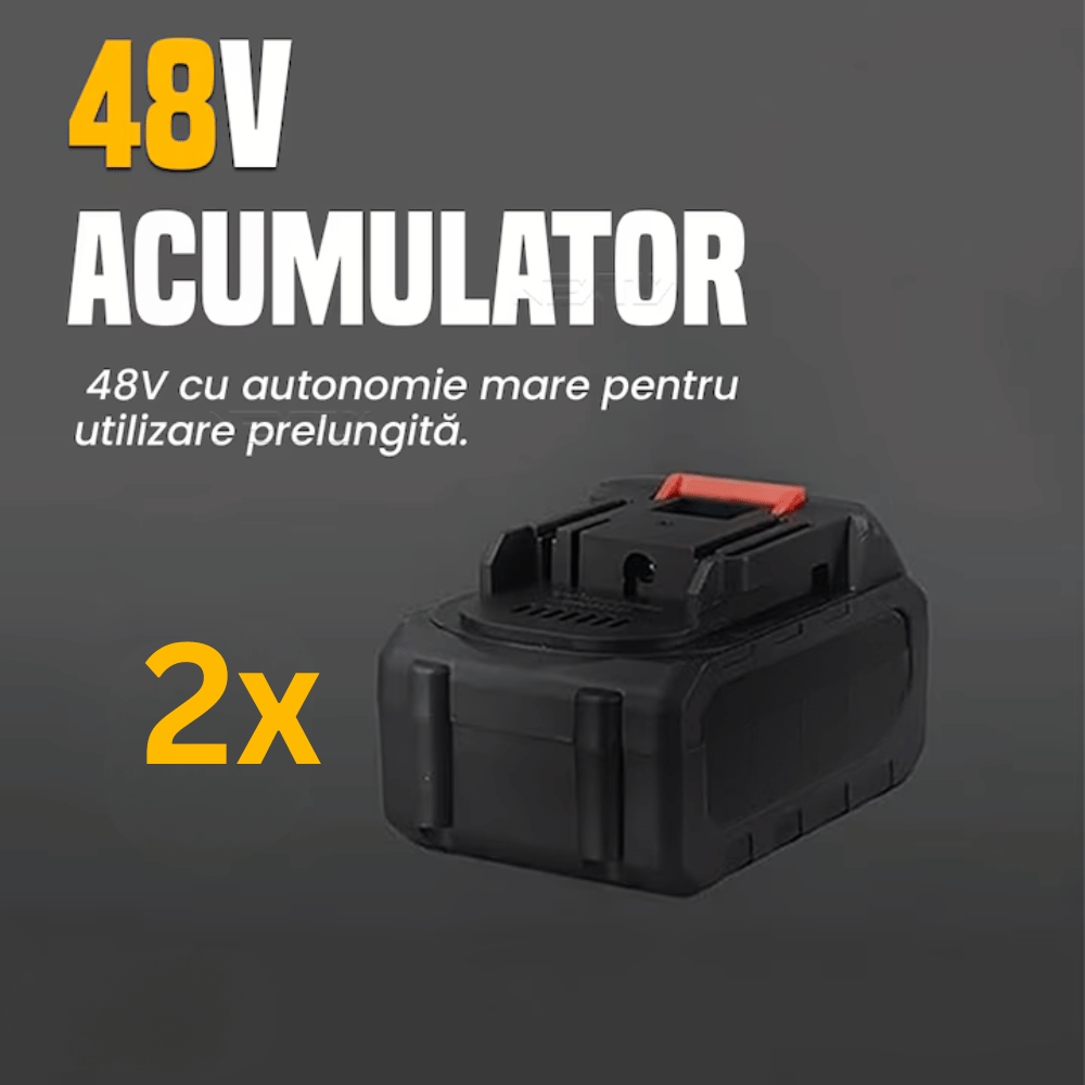 Suflanta Aer Portabila 2 Acumulatori 48V