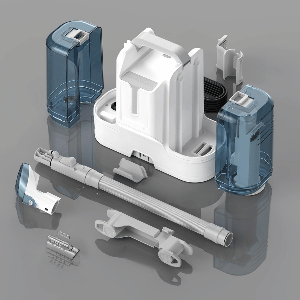 Aspirator Profesional cu Spalare Injectie-Extractie pentru Canapea, Saltea, Mocheta, Materiale Textile, Auto