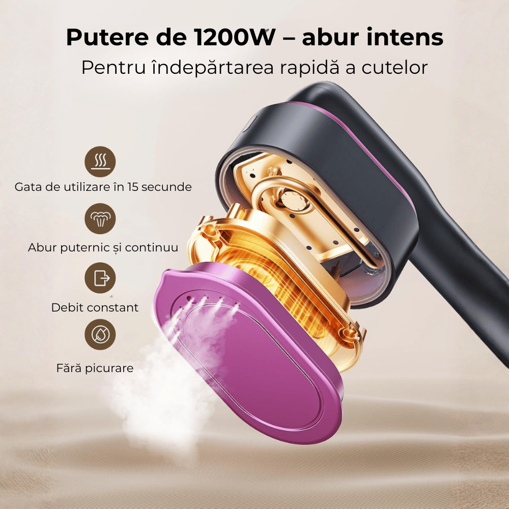 Aparat De Calcat Cu Abur Portabil Vertical/Orizontal