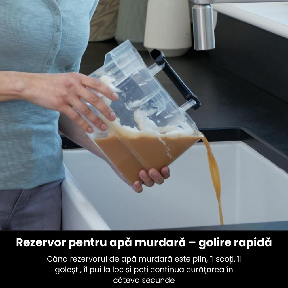Aspirator Profesional cu Spalare Injectie-Extractie pentru Canapea, Saltea, Mocheta, Materiale Textile, Auto