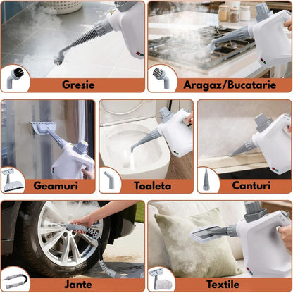 SteamPro - Aparat de Curatat cu Aburi Fara Chimicale