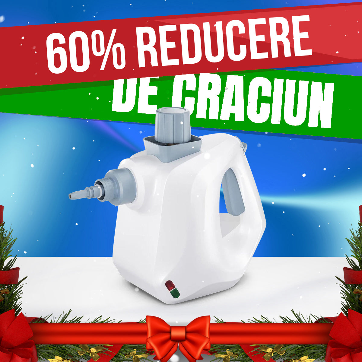 SteamPro - Aparat de Curatat cu Aburi Fara Chimicale