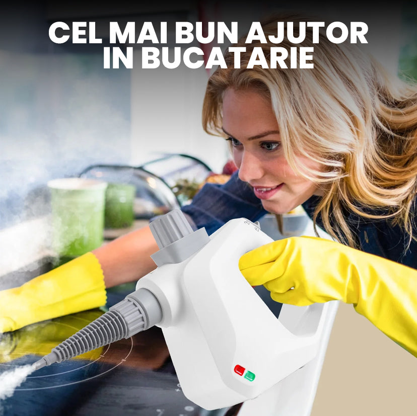 SteamPro - Aparat de Curatat cu Aburi Fara Chimicale
